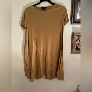 Forever 21 Swing tan dress